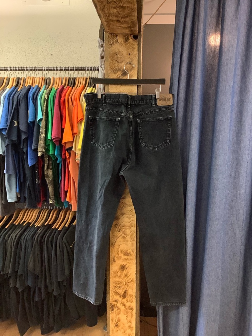 Vintage Gap Black Denim Pants - Picture 2 of 2